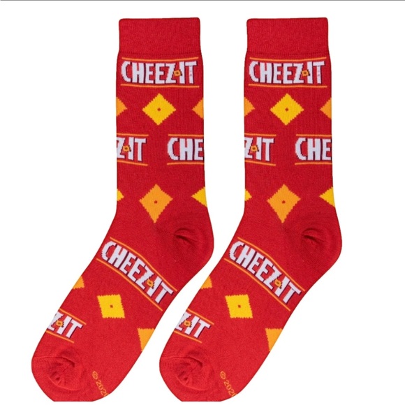2/$16 mix and match) Cheezit crackers crew socks - Picture 1 of 2